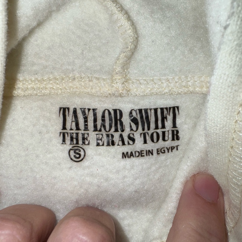 Taylor Swift cream concert tour (authentic) Hoodie - The Eras Tour size small - Picture 3 of 4